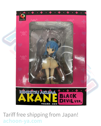 Original - Kenketsu Akuma Akane - 1/5 - Black Devil ver. (Q-six)