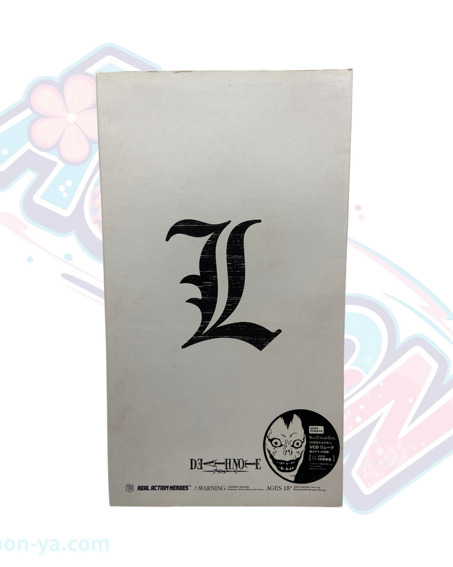 Death Note - L & Yagami Light - Real Action Heroes (No.332 & No.331) Medicom Toy