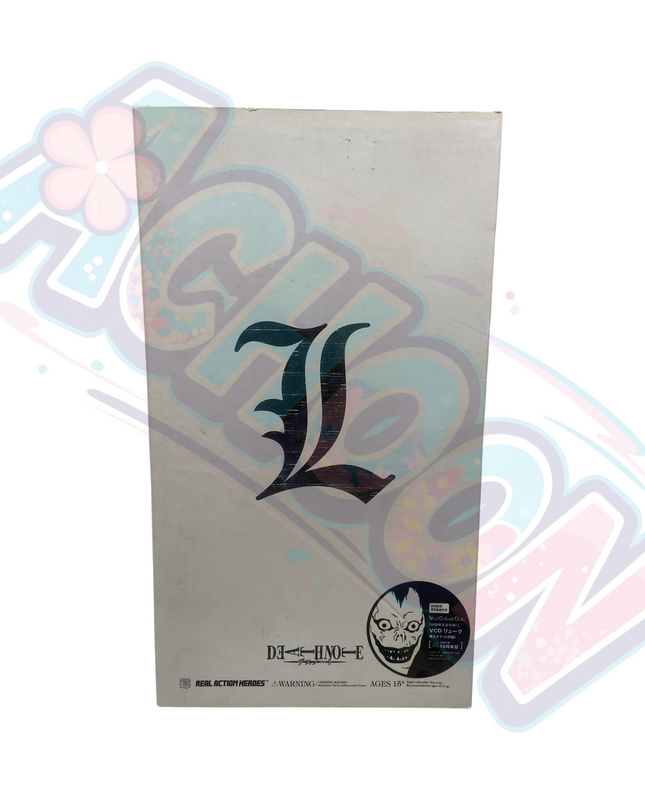 Death Note - L & Yagami Light - Real Action Heroes (No.332 & No.331) Medicom Toy