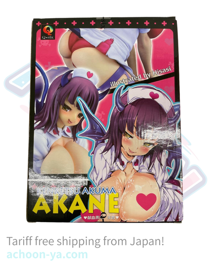 Original - Kenketsu Akuma Akane - 1/5 - Black Devil ver. (Q-six)