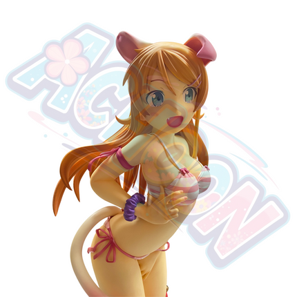 Ore no Imouto ga Konna ni Kawaii Wake ga Nai. - Kousaka Kirino - Grand Toys - Super Figure (SF2.5) - 1/2.5 - Nekomimi Swimsuit ver. , Soft Bust Edition (Griffon Enterprises)
