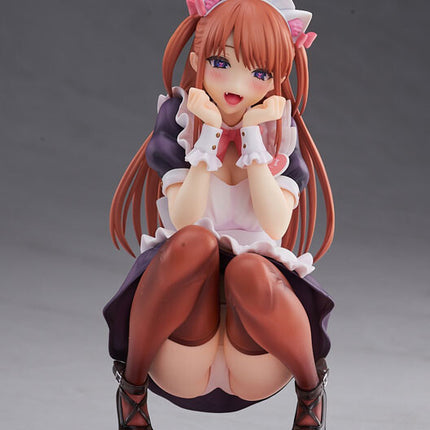 Original - Maid Cafe YUI-chan - 1/6 (AmiAmi, Pink Charm) - Pre painted Figure