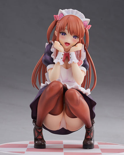 Original - Maid Cafe YUI-chan - 1/6 (AmiAmi, Pink Charm) - Pre painted Figure