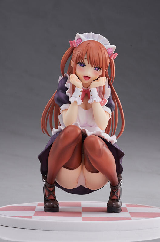 Original - Maid Cafe YUI-chan - 1/6 (AmiAmi, Pink Charm) - Pre painted Figure