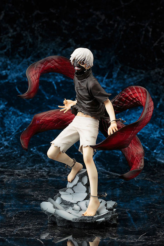 Tokyo Ghoul - Kaneki Ken - ARTFX J - 1/8 - Awakened ver. (Kotobukiya) + Bonus face plate