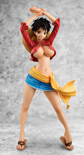 One Piece - Monkey D. Luffy - Excellent Model - Portrait of Pirates I.R.O - Portrait Of Pirates Limited Edition - 1/8 (MegaHouse)