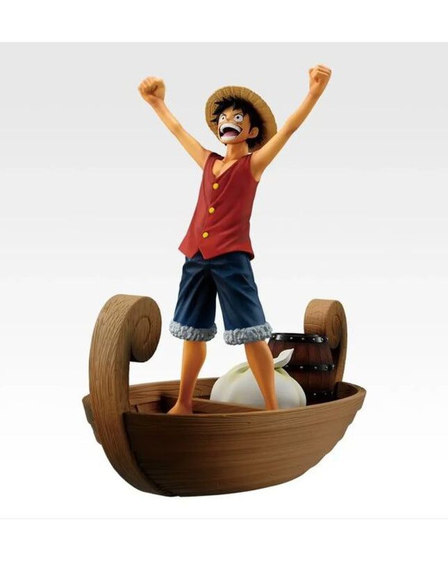 One Piece - Monkey D. Luffy - Ichiban Kuji - Ichiban Kuji One Piece Monkey D. Luffy -Bouken no Kioku to Mirai e no Kouro- (C Prize) - Revible Moment - Kaizokuou ni Ore wa Naru!!!! (Bandai Spirits) Japanese anime figure