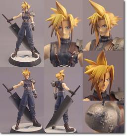Final Fantasy VII - Cloud Strife - ARTFX - Cold Cast Model Series (No. 6) - Cold-Cast Resin Statue Series (No. 6) - 1/8 - Standing Type (Kotobukiya)